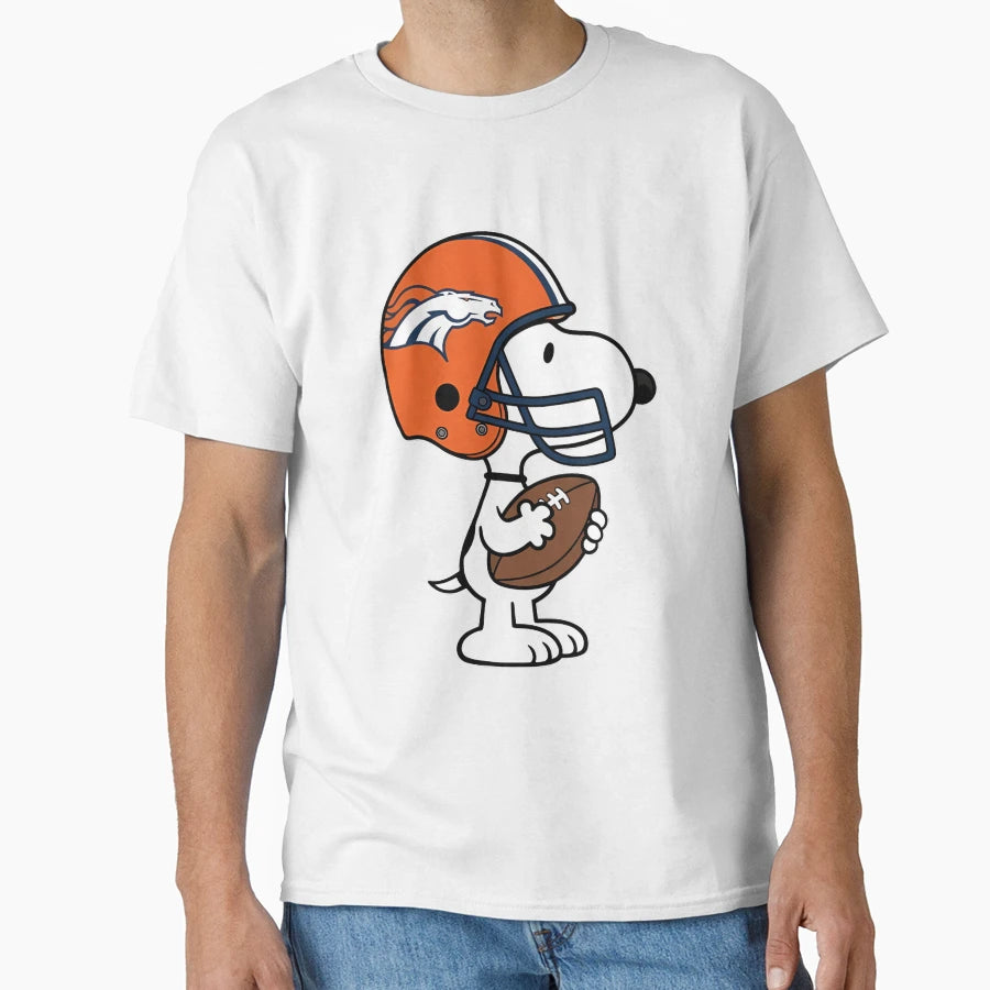 Snoopy Denver Broncos Game Day T-Shirt - Novelty Apparel Men Women - T-Shirt, Sweatshirt, Hoodie