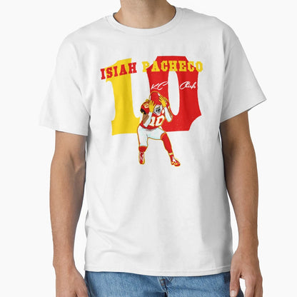 Isiah Pacheco 10 Kc Chiefs T-Shirt - Minimalist Print Men Women - T-Shirt, Sweatshirt, Hoodie
