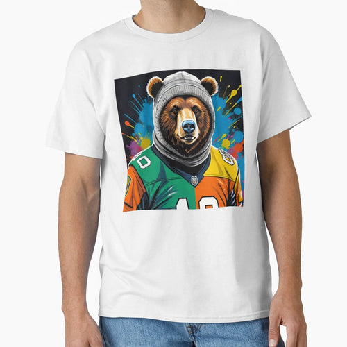 Bear Hooliganism Raw Power Unleashed T-Shirt - Novelty Apparel Unisex - T-Shirt, Sweatshirt, Hoodie