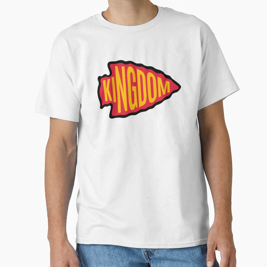 Chiefs Kingdom Arrowhead T-Shirt - Streetwear Style for Adults - T-Shirt, Sweatshirt, Hoodie