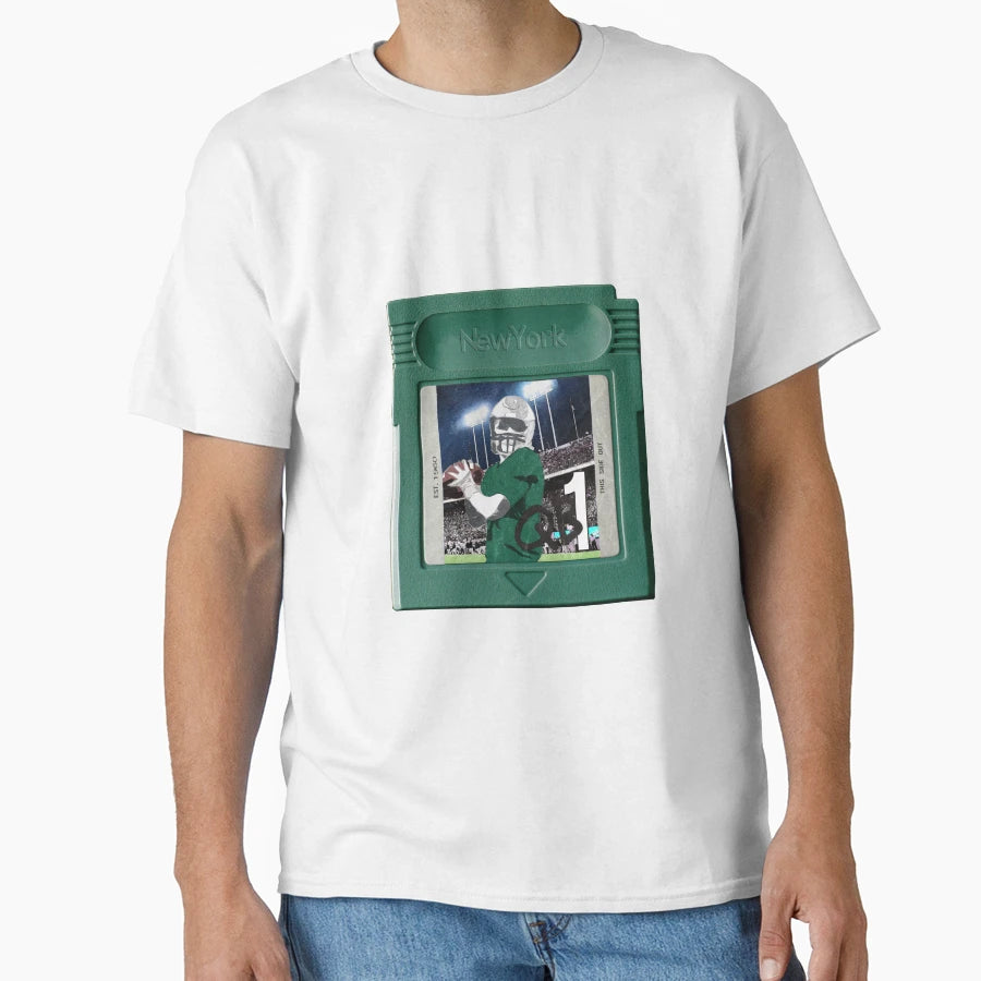 Football New York Green T-Shirt - Minimalist Print for Adults - T-Shirt, Sweatshirt, Hoodie