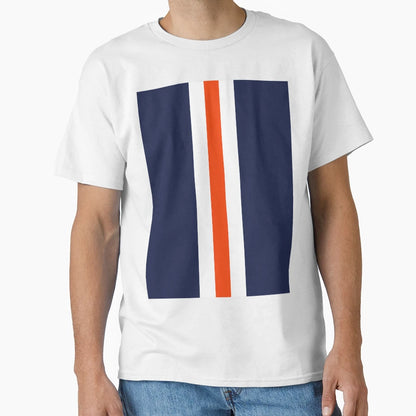 Luton Navy White Orange Football T-Shirt - Casual Everyday Wear for Adults - T-Shirt, Sweatshirt, Hoodie
