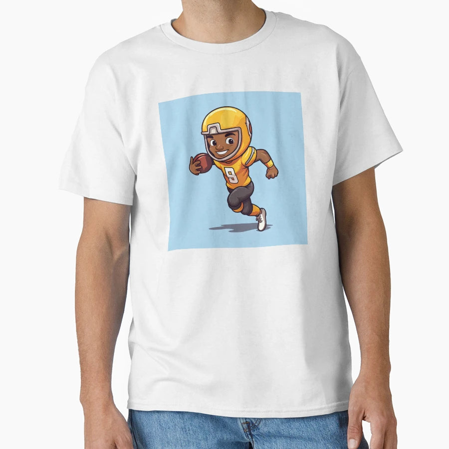 American Football Player T-Shirt - Streetwear Style Men Women - T-Shirt, Sweatshirt, Hoodie