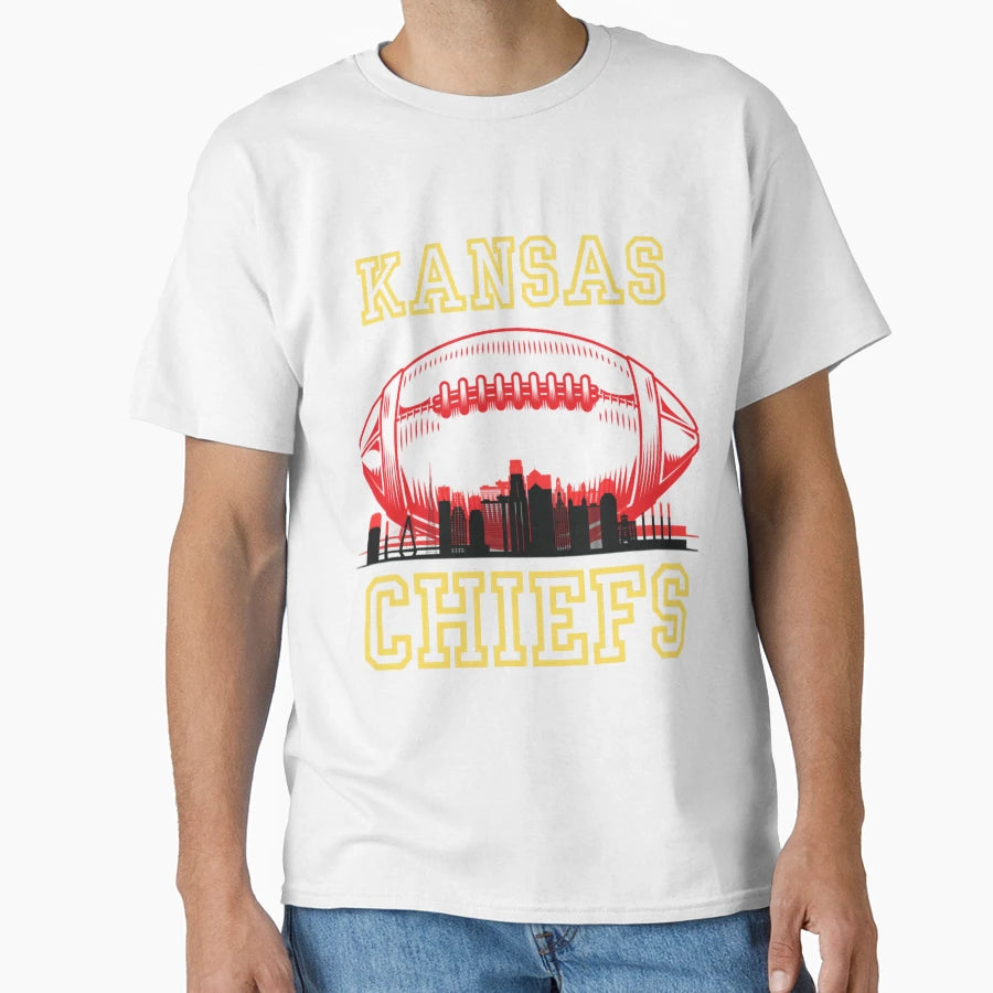 Art Kansas City Chiefs T-Shirt - Graphic Print for Adults - T-Shirt, Sweatshirt, Hoodie