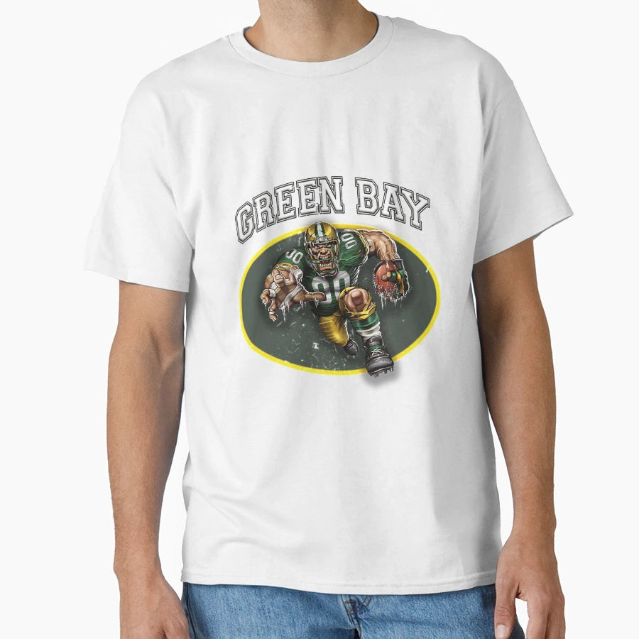 Green Bay Football T-Shirt - Novelty Apparel for Adults - T-Shirt, Sweatshirt, Hoodie