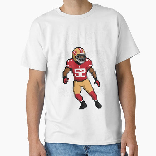 Patrick Willis 8 Bit Pixel Art 49Ers T-Shirt - Trendy Graphic Men Women - T-Shirt, Sweatshirt, Hoodie