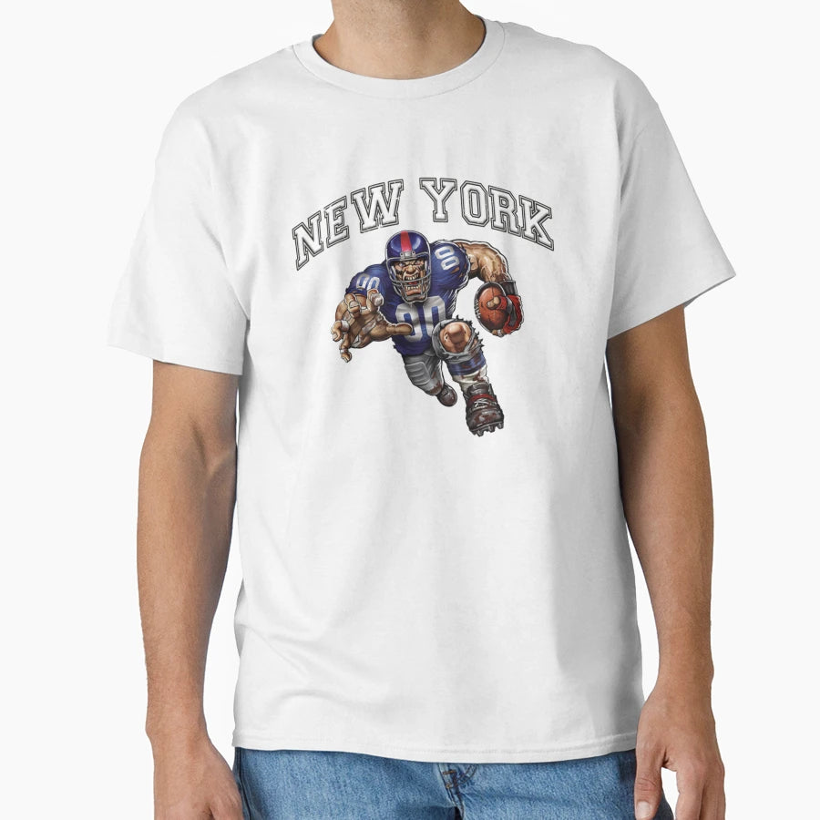 New York Football Detroit Football T-Shirt - Minimalist Print Men Women - T-Shirt, Sweatshirt, Hoodie