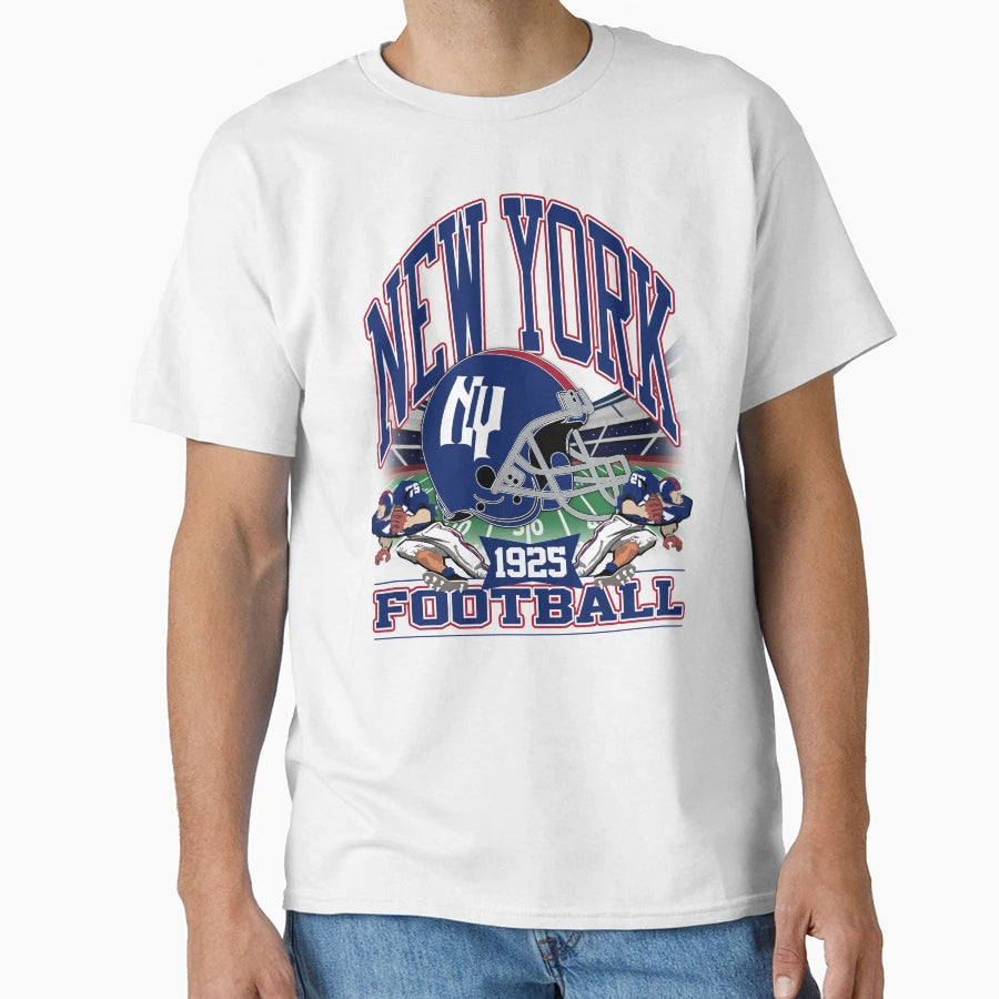 New York Football Gridiron Legacy T-Shirt - Custom Art Print Unisex - T-Shirt, Sweatshirt, Hoodie