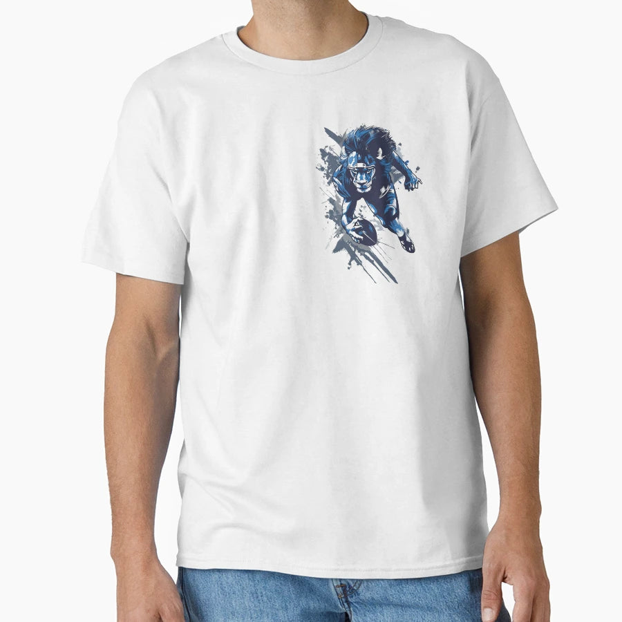 Detroit Lions Football 2 T-Shirt - Streetwear Style Unisex - T-Shirt, Sweatshirt, Hoodie