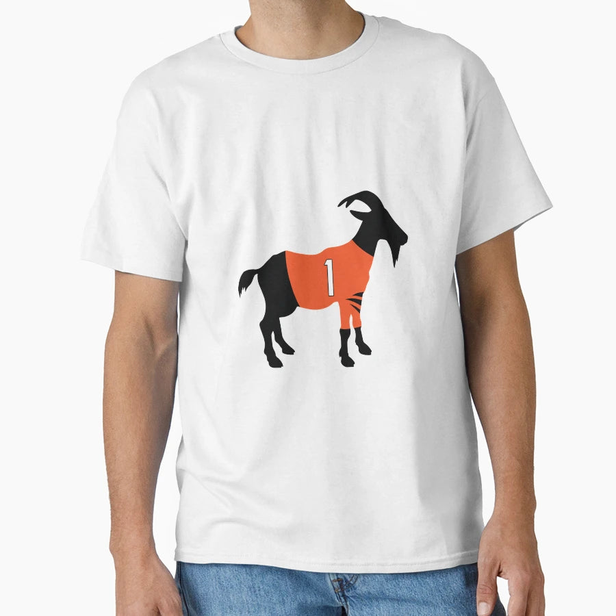 Jamarr Chase Goat T-Shirt - Fun Novelty Design Men Women - T-Shirt, Sweatshirt, Hoodie