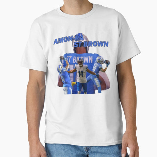 Amon Sport Ra St Brown T-Shirt - Minimalist Print for Adults - T-Shirt, Sweatshirt, Hoodie