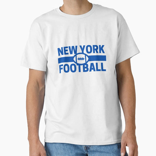 New York Football T-Shirt - Custom Art Print Men Women - T-Shirt, Sweatshirt, Hoodie