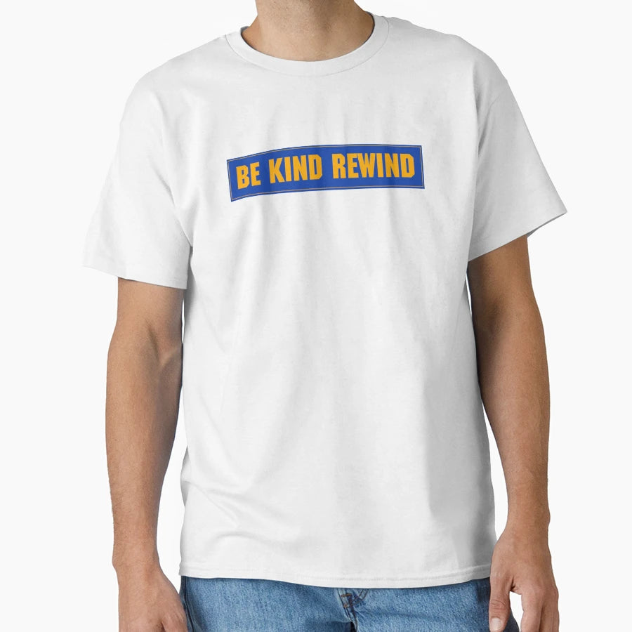Blockbuster Rewind T-Shirt - Custom Art Print Unisex - T-Shirt, Sweatshirt, Hoodie