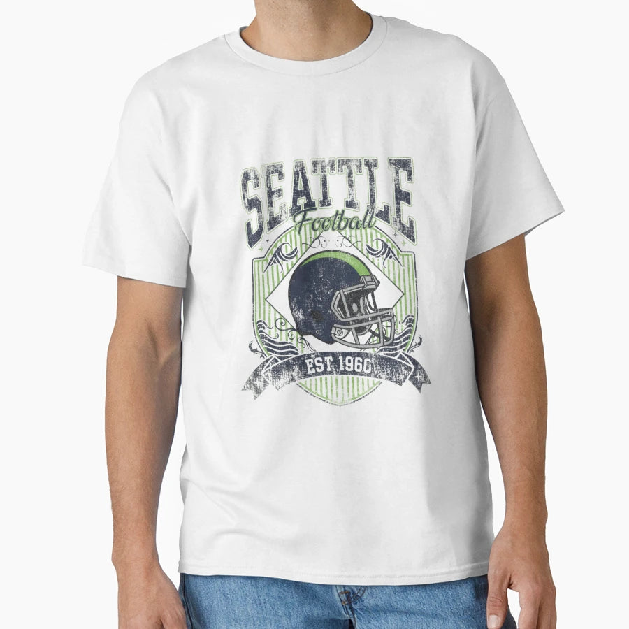 Seattle Seahawks T-Shirt - Streetwear Style for Adults - T-Shirt, Sweatshirt, Hoodie