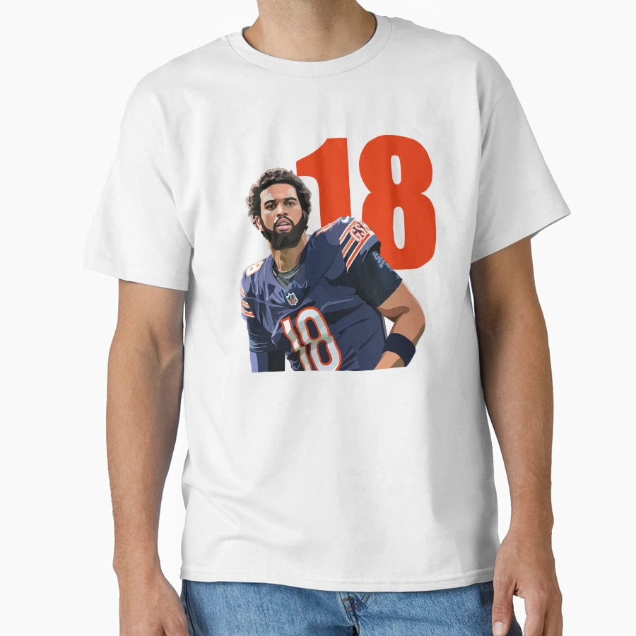 CW 18 Bears Chicago 2 T-Shirt - Aesthetic Graphic for Adults - T-Shirt, Sweatshirt, Hoodie