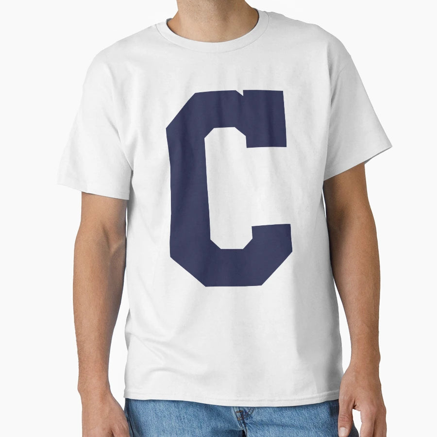 Alphabet Navy C Sports Letter C T-Shirt - Minimalist Print Men Women - T-Shirt, Sweatshirt, Hoodie