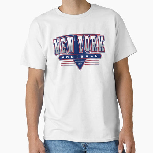 New York Jersey Football Giants T-Shirt - Custom Art Print Men Women - T-Shirt, Sweatshirt, Hoodie