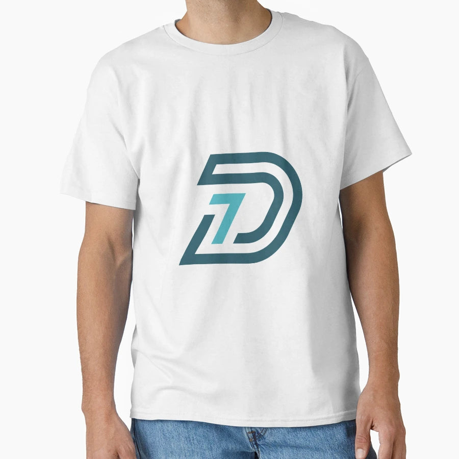 D7 Or 7D Lettermark Logo T-Shirt - Fun Novelty Design Unisex - T-Shirt, Sweatshirt, Hoodie