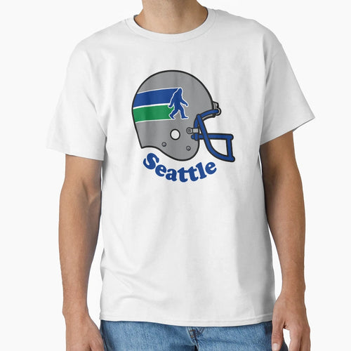 Seattle Sasquatches Lid T-Shirt - Unique Graphic Unisex - T-Shirt, Sweatshirt, Hoodie