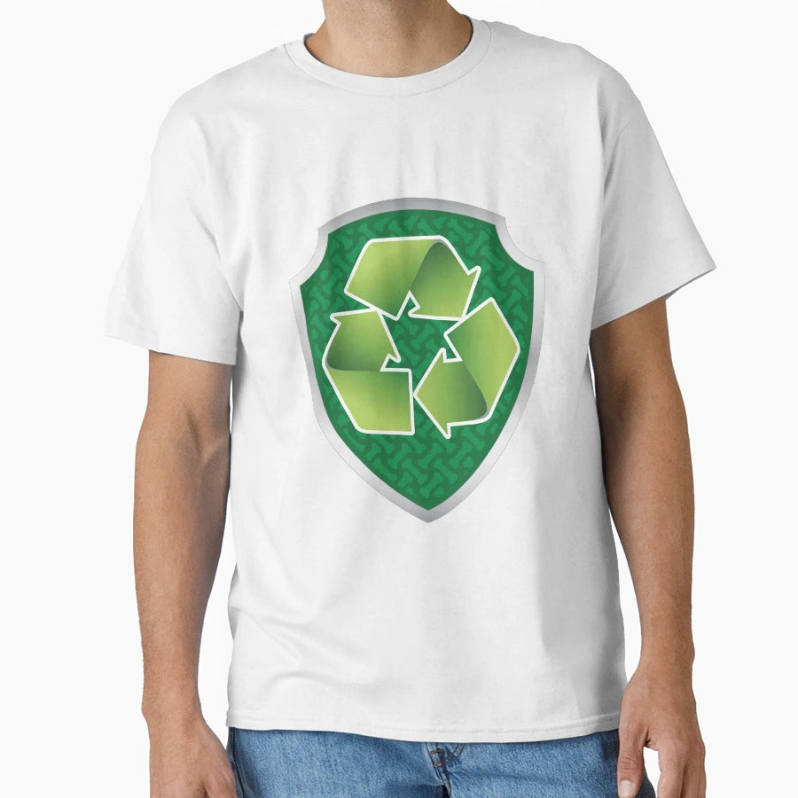Rocky Recycle Pup Tag Graphicloveshop T-Shirt - Casual Everyday Wear Unisex - T-Shirt, Sweatshirt, Hoodie