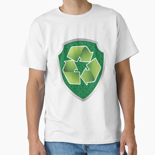 Rocky Recycle Pup Tag Graphicloveshop T-Shirt - Casual Everyday Wear Unisex - T-Shirt, Sweatshirt, Hoodie