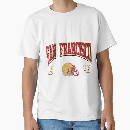 Art San Francisco 49Ers T-Shirt - Fun Novelty Design for Adults - T-Shirt, Sweatshirt, Hoodie