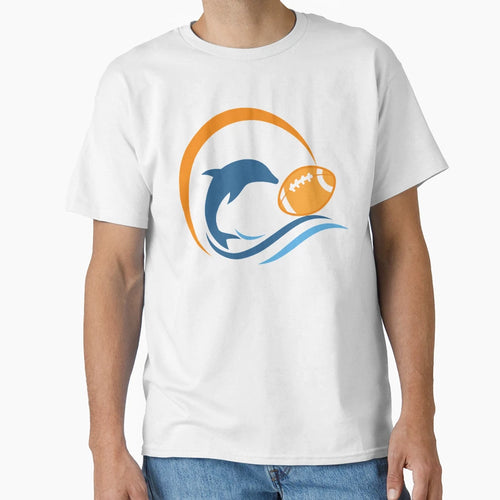 TH Dolphins T-Shirt - Minimalist Print Men Women - T-Shirt, Sweatshirt, Hoodie