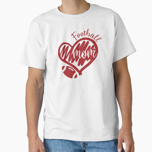 Football Mom T-Shirt - Unique Graphic for Adults - T-Shirt, Sweatshirt, Hoodie