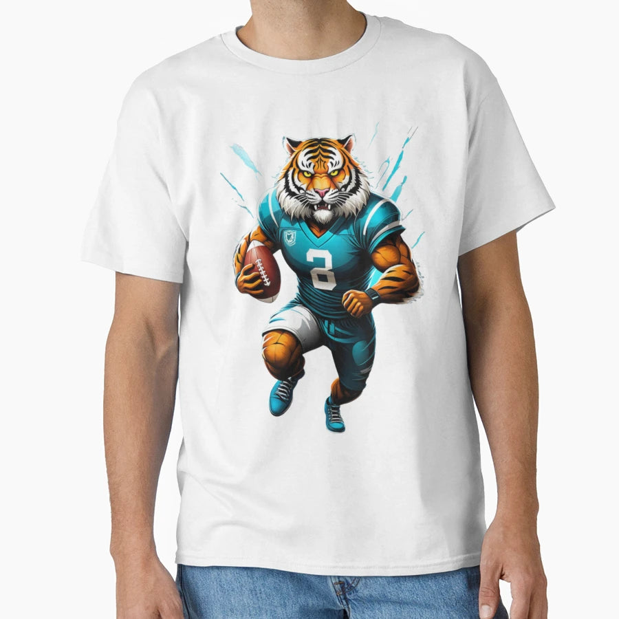 Super Rugby Tiger T-Shirt - Fun Novelty Design Unisex - T-Shirt, Sweatshirt, Hoodie