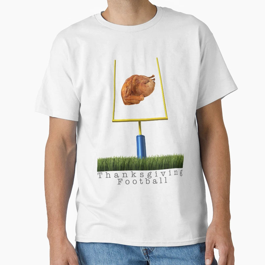 Funny American Thanksgiving Football Game T-Shirt - Novelty Apparel Unisex - T-Shirt, Sweatshirt, Hoodie