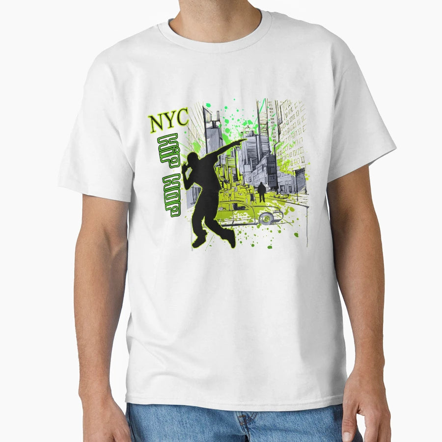 Nyc Hip Hop T-Shirt - Graphic Print Men Women - T-Shirt, Sweatshirt, Hoodie