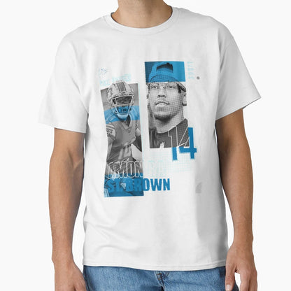 Amon Sport Ra St Brown Football T-Shirt - Aesthetic Graphic Men Women - T-Shirt, Sweatshirt, Hoodie