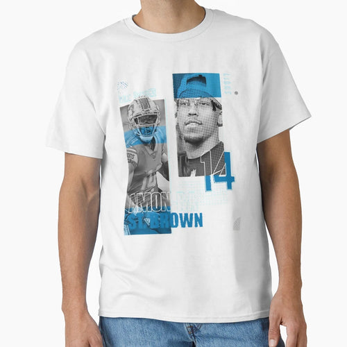 Amon Sport Ra St Brown Football T-Shirt - Aesthetic Graphic Men Women - T-Shirt, Sweatshirt, Hoodie