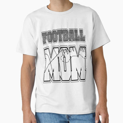 Football Mom Designs T-Shirt - Trendy Graphic for Adults - T-Shirt, Sweatshirt, Hoodie