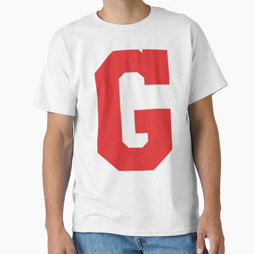 Alphabet Red G Sports Letter G T-Shirt - Fun Novelty Design for Adults - T-Shirt, Sweatshirt, Hoodie