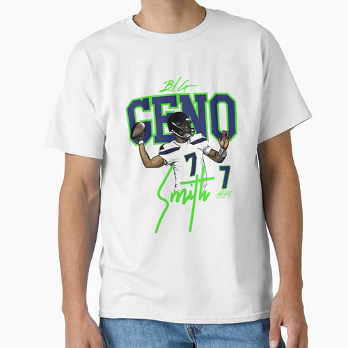 Geno Smith T-Shirt - Custom Art Print Unisex - T-Shirt, Sweatshirt, Hoodie
