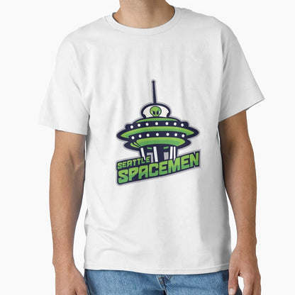 Seattle Spacemen T-Shirt - Novelty Apparel Unisex - T-Shirt, Sweatshirt, Hoodie
