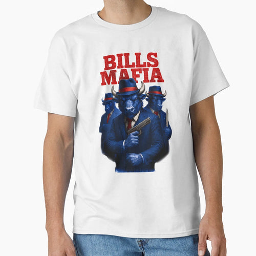 Bills Mafia Gangsters T-Shirt - Unique Graphic Men Women - T-Shirt, Sweatshirt, Hoodie
