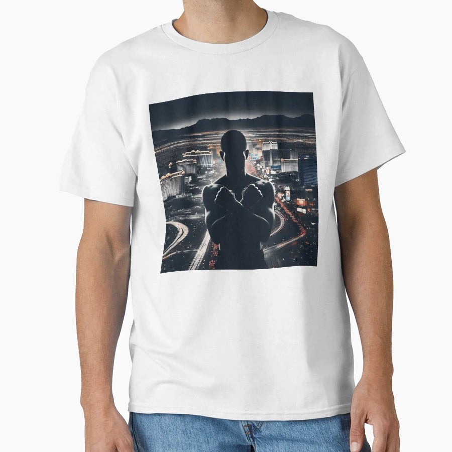 Citys Shadow Champion T-Shirt - Custom Art Print Men Women - T-Shirt, Sweatshirt, Hoodie