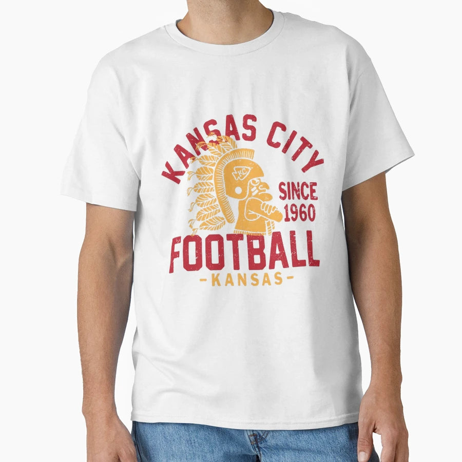 Art Kansas City Chiefs T-Shirt - Fun Novelty Design Unisex - T-Shirt, Sweatshirt, Hoodie