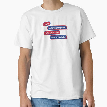 Wyd Text Message T-Shirt - Unique Graphic Men Women - T-Shirt, Sweatshirt, Hoodie