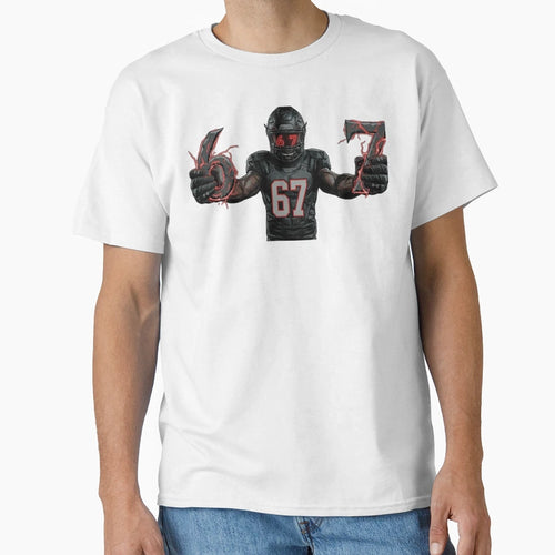67 Dominance Gridiron Power T-Shirt - Trendy Graphic for Adults - T-Shirt, Sweatshirt, Hoodie