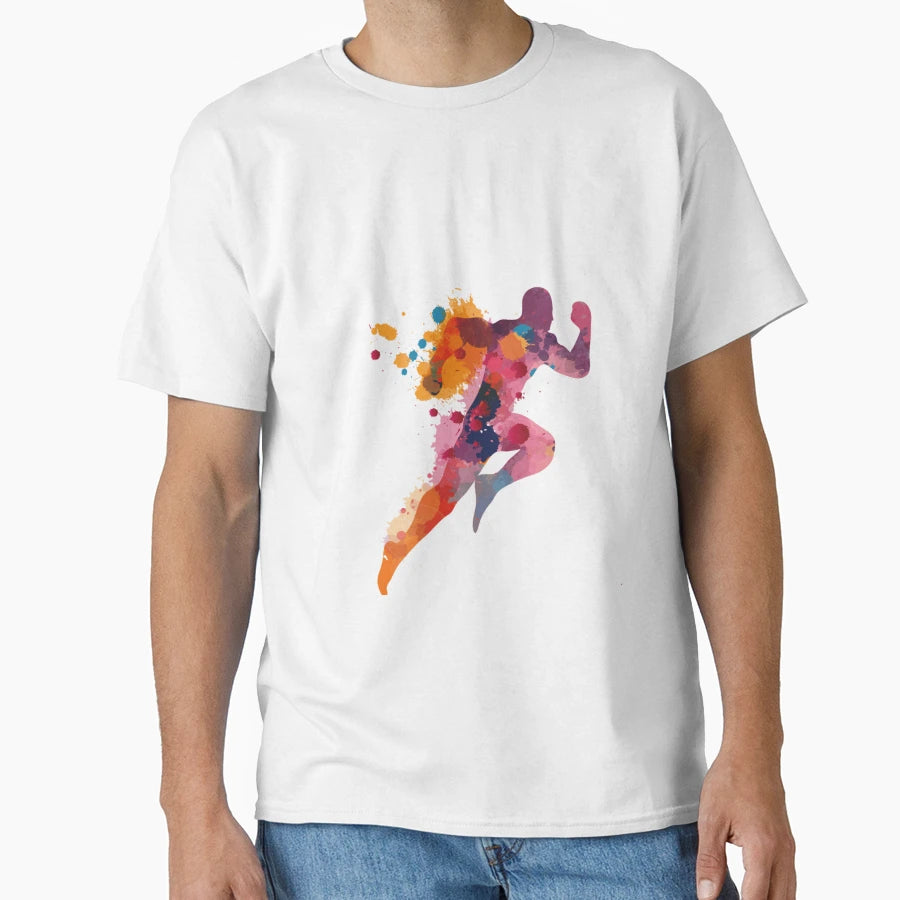 Runing T-Shirt - Minimalist Print Unisex - T-Shirt, Sweatshirt, Hoodie
