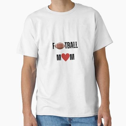 Football Mom T-Shirt - Aesthetic Graphic Men Women - T-Shirt, Sweatshirt, Hoodie