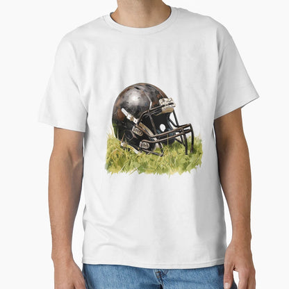 American Football Helmet T-Shirt - Trendy Graphic Unisex - T-Shirt, Sweatshirt, Hoodie