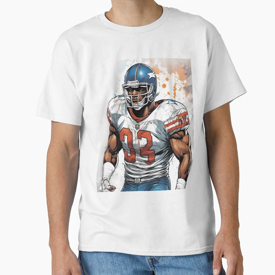 American Football Jersey T-Shirt - Graphic Print Men Women - T-Shirt, Sweatshirt, Hoodie