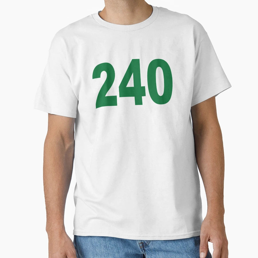 Cosplay Halloween Costume Player 240 T-Shirt - Novelty Apparel for Adults - T-Shirt, Sweatshirt, Hoodie