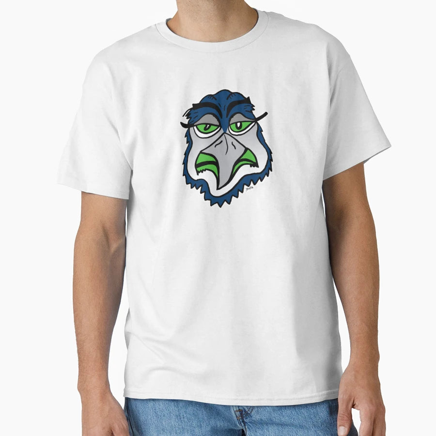 Hawk Head T-Shirt - Trendy Graphic for Adults - T-Shirt, Sweatshirt, Hoodie