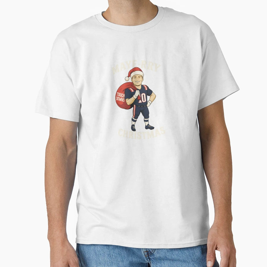 Drake Maye Rry Funny New England T-Shirt - Aesthetic Graphic Men Women - T-Shirt, Sweatshirt, Hoodie