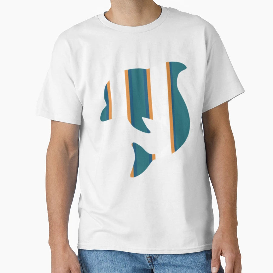 Fins Dolphin T-Shirt - Streetwear Style for Adults - T-Shirt, Sweatshirt, Hoodie